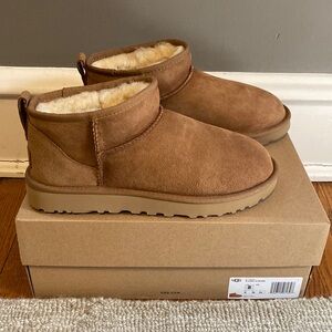 UGG classic ultra mini size 8